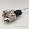 Animal Zink Alloy Metal Wine Pourer and Stopper